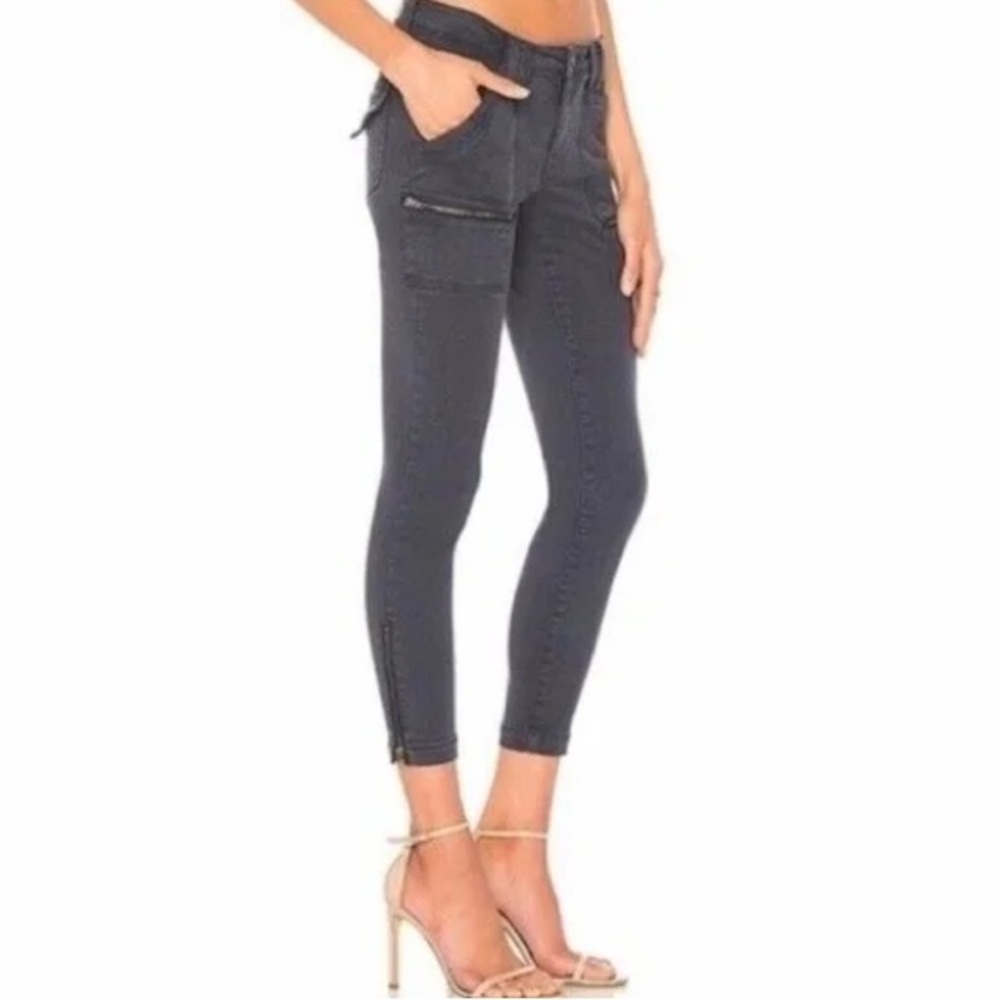 Pistola Topanga Gray Skinny Cargo Pants